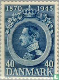 Le roi Christian X - 75e anniversaire acheter