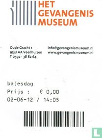 Gevangenismuseum cartes d'entrée catalogue
