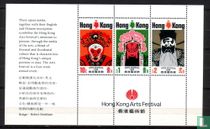 Kunstfestival - Chinese maskers