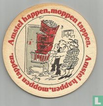 Amstel happen, moppen tappen.