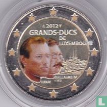 Luxemburg 2 euro 2012 "100th anniversary of the death of William IV"