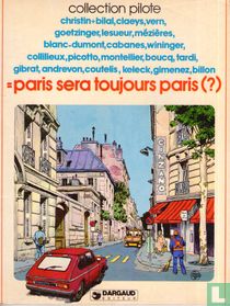 Paris sera toujours Paris (?)