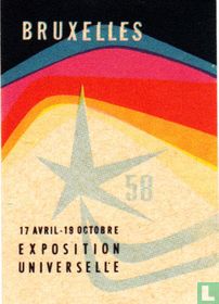 Exposition Universelle 58 Bruxelles + datum