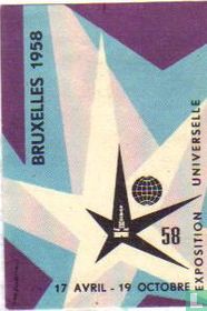 Exposition Universelle 58 Bruxelles + datum
