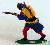 Infanterist in Lauf 