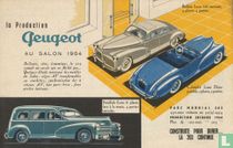 La Production Peugeot au Salon 1954