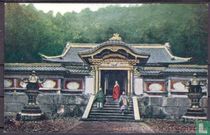 Japanese Temple with Priests