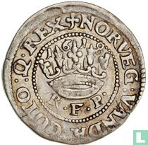 Denemarken 1 krone 1618 (klaverblad)