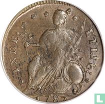 Connecticut 1 cent 1787 (INDE • ET LIB:)