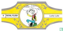 Lucky Luke (Royal Flush, zilver) sigarenbandjes catalogus