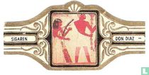 Egyptian art SS cigar labels catalogue