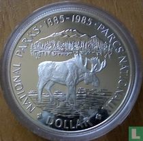 Canada 1 dollar 1985 "100 years National Parks of Canada"