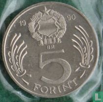 Ungarn 5 Forint 1990