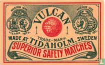 Vulcan Superior safety matches