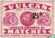 Vulcan matches 21/2d
