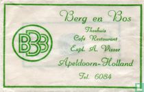 Berg en Bos Theehuis Café Restaurant