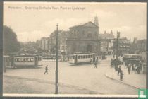 Rotterdam, Gezicht op de Delftse Vaart, Poort en Coolsingel