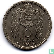 Monaco 10 francs 1946