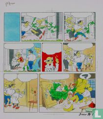 originele inkleuring Jerom het Groene Eiland