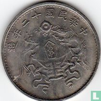 China 1 yuan 1923 (year 12)