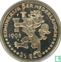 Nederland 2½ ECU 1995 "50 jaar bevrijding" (koper-nikkel)