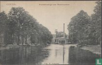 Fluweelensingel met Watermachine