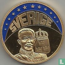 Zweden 1 ECU 1997 (PROOF) Gustav V
