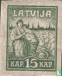  Bevrijding van Riga [dun papier]