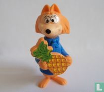 Fiber Fox mit Ananas