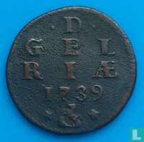 Gelderland 1 Duit 1739