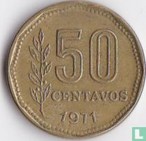 Argentinien 50 Centavo 1971