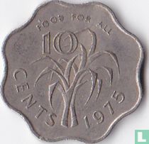 Swaziland 10 cents 1975 "FAO - Food for all"