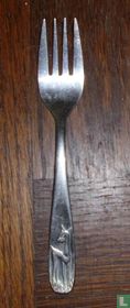 Fork with deer print
