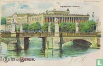 Gruss aus Berlin Schlossbrücke und Museum