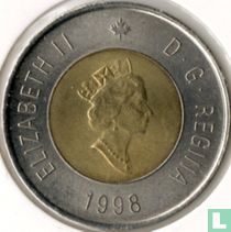 Canada 2 dollars 1998
