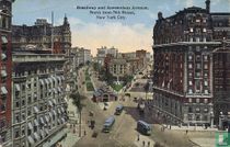 Broadway and Amsterdam Avenue, North from 70th Street
