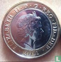 Royaume-Uni 2 pounds 2011 "500th anniversary of the launch of the Mary Rose"