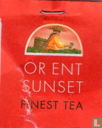 Coucher de soleil oriental