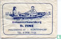 Botenverhuurderij D. Fine