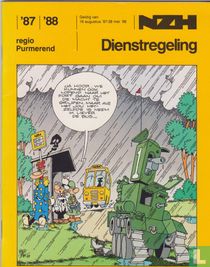 Dienstregeling NZH  '87 '88
