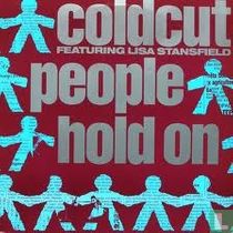 People hold on