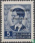 Yugoslav stamps overprinted