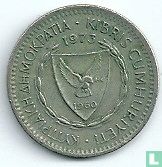 Chypre 25 mils 1973