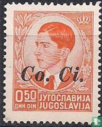 Yugoslav stamps with overprint Co. Ci.