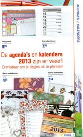 Agendas et calendriers 2013