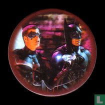 Batman & Robin caps and pogs catalogue