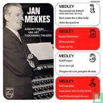 Jan Mekkes aan het Tuschinski theater-orgel