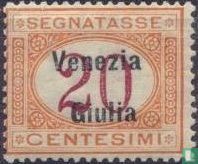 Postage due stamp