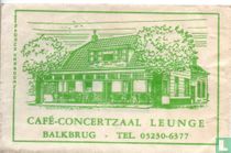 Café Concertzaal Leunge