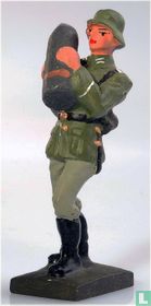 Artilleryman with grenade